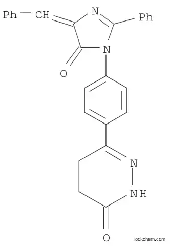 Molecular Structure of 683262-43-3 (3(2H)-Pyridazinone,6-[4-[4,5-dihydro-5-oxo-2-phenyl-4-(phenylmethylene)-1H-imidazol-1-yl]phenyl]-4,5-dihydro-)